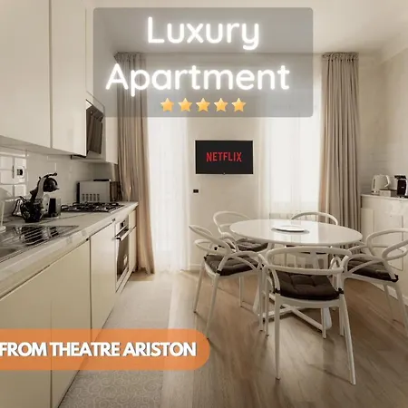 Apartamento Ariston A 200m-luxury Con A/c & Wi-fi San Remo